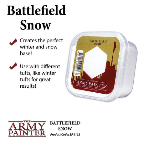 The Army Painter BF4112 Battlefield Snow Scatter