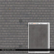 TX015-N Grey Slate Roof Tiles Lightly Weathered Texture Paper (Pack of 5) - N/2mm/1:148