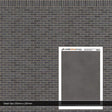 TX022-OO Modern Blue/Black Brick Texture Paper (Pack of 5) - OO/4mm/1:76