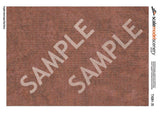 TX081-35 English Bond Aged Red Brick Texture Paper (Pack of 5) - 1:35