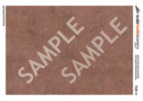 TX081-N English Bond Aged Red Brick Texture Paper (Pack of 5) - N/2mm/1:148