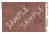 TX081-O English Bond Aged Red Brick Texture Paper (Pack of 5) - O/7mm/1:43