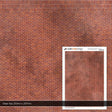 TX100-OO Victorian Weathered Red Brick Texture Paper (Pack of 5) - OO/4mm/1:76