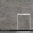 TX105-N English Bond Blue Engineering Brick Texture Paper (Pack of 5) - N/2mm/1:148