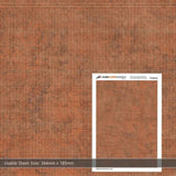 TX108-OO Old Red Brown Brick Texture Paper (Pack of 5) - OO/4mm/1:76