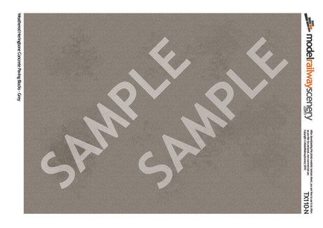 TX110-N Weathered Herringbone Concrete Paving Blocks Grey Texture Paper (Pack of 5) - N/2mm/1:148