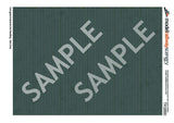 TX120-OO Corrugated Industrial Unit Panelling Dark Grey Texture Paper (Pack of 5) - OO/4mm/1:76