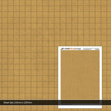 TX124-N Tactile Paving Buff Texture Paper (Pack of 2) - N/2mm/1:148