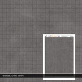 TX125-N Tactile Paving Charcoal Texture Paper (Pack of 2) - N/2mm/1:148