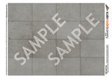 TX134-OO Concrete Hardstanding Texture Paper (Pack of 5) - OO/4mm/1:76