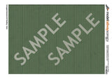 TX140-OO Corrugated Industrial Unit Panelling Green Texture Paper (Pack of 5) - OO/4mm/1:76
