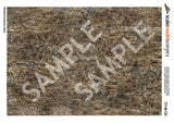 TX148 -OO Weathered Sandstone Ashlars Texture Paper (Pack of 5) - OO/4mm/1:76