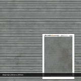 TX160-N Industrial Roller Shutter Door Texture Paper(Pack of 5) - N/2mm/1:148