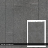 TX183-OO Roofing Felt Texture Paper (Pack of 5) OO/4mm/1:76