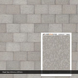 TX193-TT Concrete Paving Slabs Pristine (Pack of 5) - TT/3mm/1:100