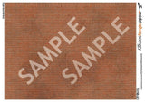 TX198-O English Bond Red Brick Texture Paper (Pack of 5) - O/7mm/1:43