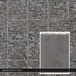 TX201-N Gabion Retaining Wall Texture Paper (Pack of 5) - N/2mm/1:148