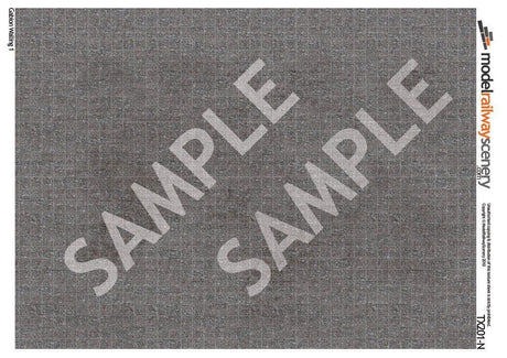TX201-N Gabion Retaining Wall Texture Paper (Pack of 5) - N/2mm/1:148