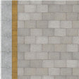 TX202-N Buff Slabbed Modern Platform Texture Paper (Pack of 5) - N/2mm/1:148