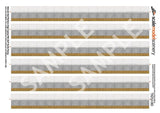 TX212-OO Network Rail Platform Edge Coping With Buff Tactile Paving (Pack of 5) OO/4mm/1:76
