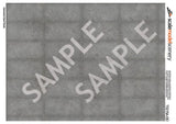 TX215-OO Galvanised Steel Panels Texture Paper (Pack of 10) - OO/4mm/1:76