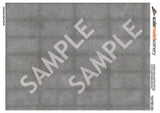 TX215-OO Galvanised Steel Panels Texture Paper (Pack of 10) - OO/4mm/1:76