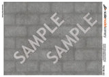 TX215-OO Galvanised Steel Panels Texture Paper (Pack of 10) - OO/4mm/1:76
