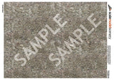 TX220-N Old Stone Wall Texture Paper (Pack of 5) - N/2mm/1:148
