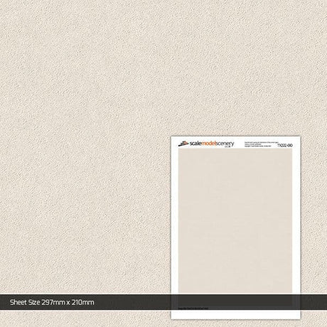 TX222-OO Magnolia Painted Rendered Wall Texture Paper (Pack of 5) - OO/4mm/1:76