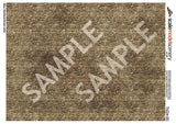 TX224-OO Yellow Weathered Random Ashlar Brick Texture Paper (Pack of 5) - OO/4mm/1:76