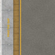 TX233-OO Asphalt Platform Sheets With Network Rail Coping & Yellow Line ( Pk of 5) OO/4mm/1:76