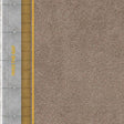 TX234-OO Pink Asphalt Platform Sheets Network Rail Coping & Yellow Line (Pack of 5) OO/4mm/1:76