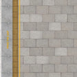 TX235-OO Slabbed Platform Sheets With Network Rail Coping & Yellow Line ( Pk of 5) OO/4mm/1:76