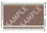 TX236-OO Pink Herringbone Platform Sheets With Network Rail Coping ( Pk of 5) OO/4mm/1:76