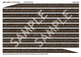 TX247-OO Dark Weathered Stone Ashlar Platform Wall Wraps - OO/4mm/1:76