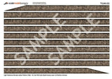 TX249-OO Light Weathered Stone Ashlar Platform Wall Wraps - OO/4mm/1:76