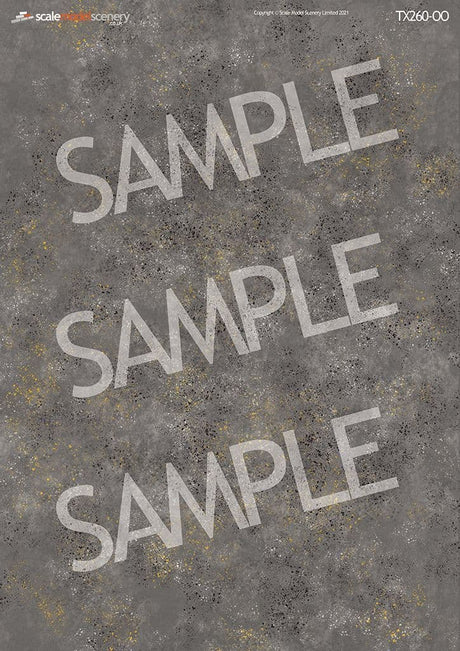 TX260-OO Weathered Grey Stone Texture Paper (Pack of 2) OO/4mm/1:76