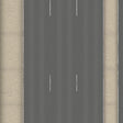 TX261-OO Motorway Hard Shoulder & Central Reservation Texture Paper (Pack of 4) - OO/4mm/1:76