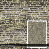 TX268-OO Yorkshire Stone Texture Paper (Pack of 5) - OO/4mm/1:76