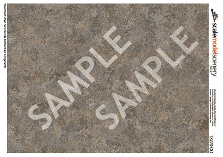TX270-OO Architectural Stone Texture Paper (Pack of 5) - OO/4mm/1:76