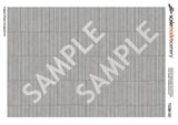 TX288-OO Pristine Irregular Corrugated Iron Texture Paper (Pack of 5) - OO/4mm/1:76