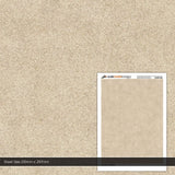 TX295-OO Weathered Buff Concrete Texture Paper (Pack of 5) - OO/4mm/1:76