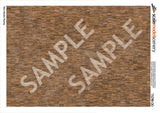 TX298-OO Worn Wooden Flooring Texture Paper (Pack of 5) - OO/4mm/1:76