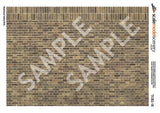 TX302-18 Yellow Weathered Brick (Pack of 5) - 1:18 Scale