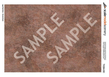 TX304-OO Flemish Bond Aged Red Brick Texture Paper (Pack of 5) - OO/4mm/1:76