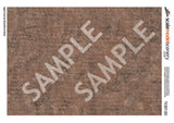 TX307-OO Common Bond Aged Brown Brick Texture Paper (Pack of 5) - OO/4mm/1:76