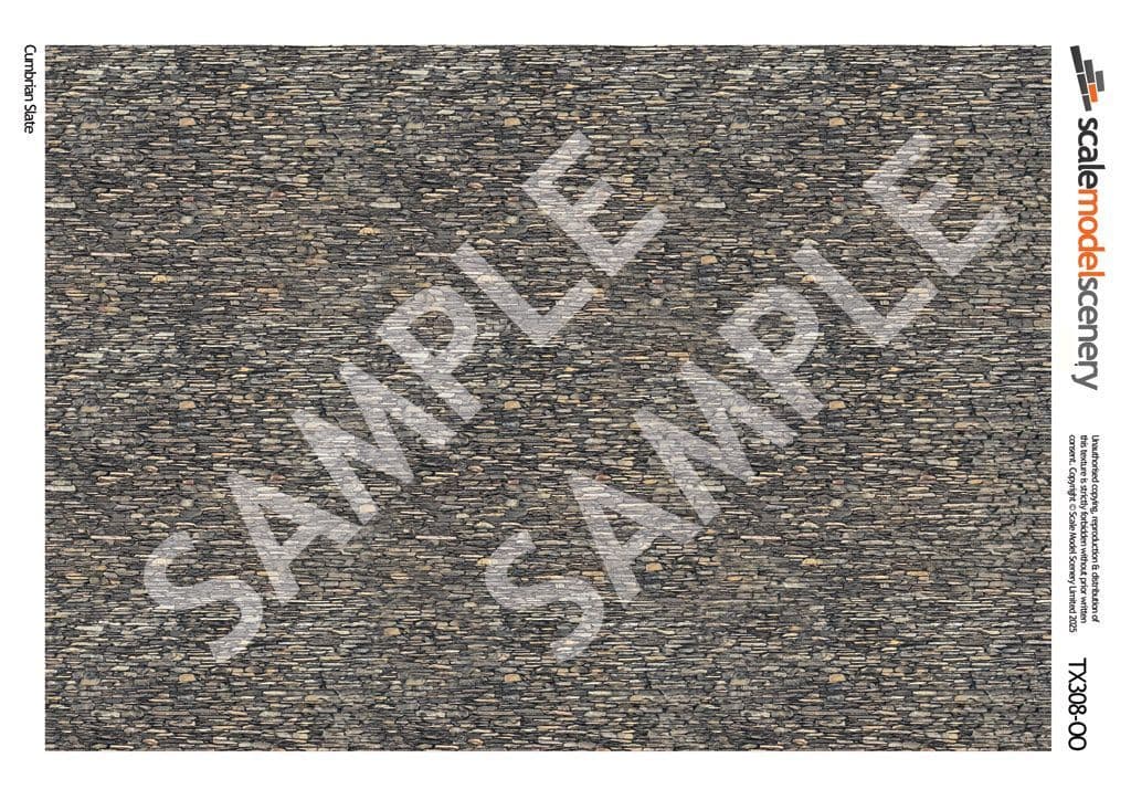 TX308-OO Cumbrian Slate (Pack of 5) - OO/4mm/1:76