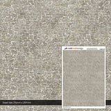 TX309-120 Pointed Light Grey Stone Texture Paper (Pack of 5) - TT:120
