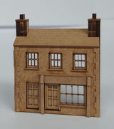 UW2004-N Low Relief Medium Shop with Flat - N / 2mm / 1:148