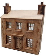 UW2005-N Low Relief Medium Town House - N / 2mm / 1:148